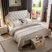 床 布艺床双人床