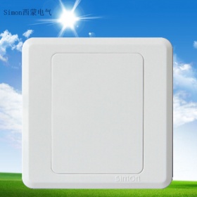 西蒙SiMON开关插座 39系列白色工程款开关插座面板空白面板