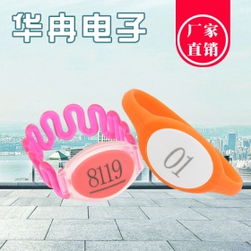 华冉桑拿锁手牌号码牌浴室感应锁钥匙手牌健身房更衣柜泳池手链手环