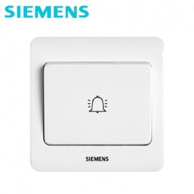 西门子SIEMENS开关插座 远景Vista雅白系列  按键门铃开关面板