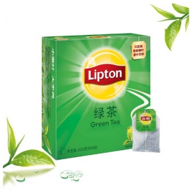 立顿（Lipton）绿茶50包100g 茶叶