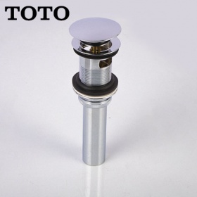 TOTO台盆弹跳下水器洗脸面盆用铜落水DN023