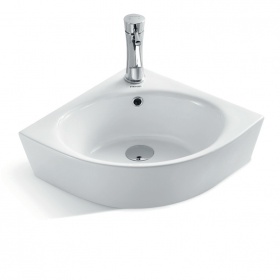 法恩莎FAENZA卫浴官方正品洗脸盆洗手盆洗面盆台盆成人卫生间角盆FP3631