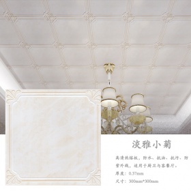 铝扣板 300*300集成吊顶扣板天花易清洗厨房卫生间吊顶装修0.37mm0.5mm0.6mm0.8mm