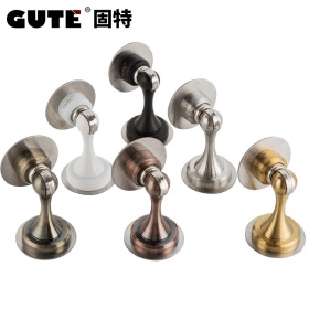 固特GUTE 免打孔门吸不锈钢卫生间墙吸强磁吸门器门阻门档防撞门碰地吸 660 雅白色