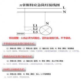 消防应急筒灯一体化LED3456寸开孔9.5公分天花嵌吸顶射灯照明两用