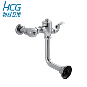 铜大便冲洗阀HCG和成卫浴 CF636NT脚踏式冲水阀 蹲厕冲洗阀