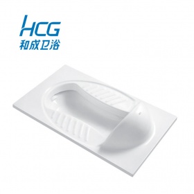 陶瓷蹲便器大便器HCG和成卫浴C128D蹲便器蹲坑陶瓷蹲厕