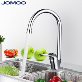 JOMOO九牧厨房龙头冷热水龙头厨房龙头水槽洗菜盆抽拉全铜水龙头3344-050