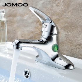 JOMOO九牧 面盆台盆洗脸盆龙头单把双孔全铜冷热水龙头 3275-050