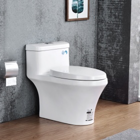 JOMOO九牧双孔对冲抽水马桶 节水静音防臭坐便器座便器11200